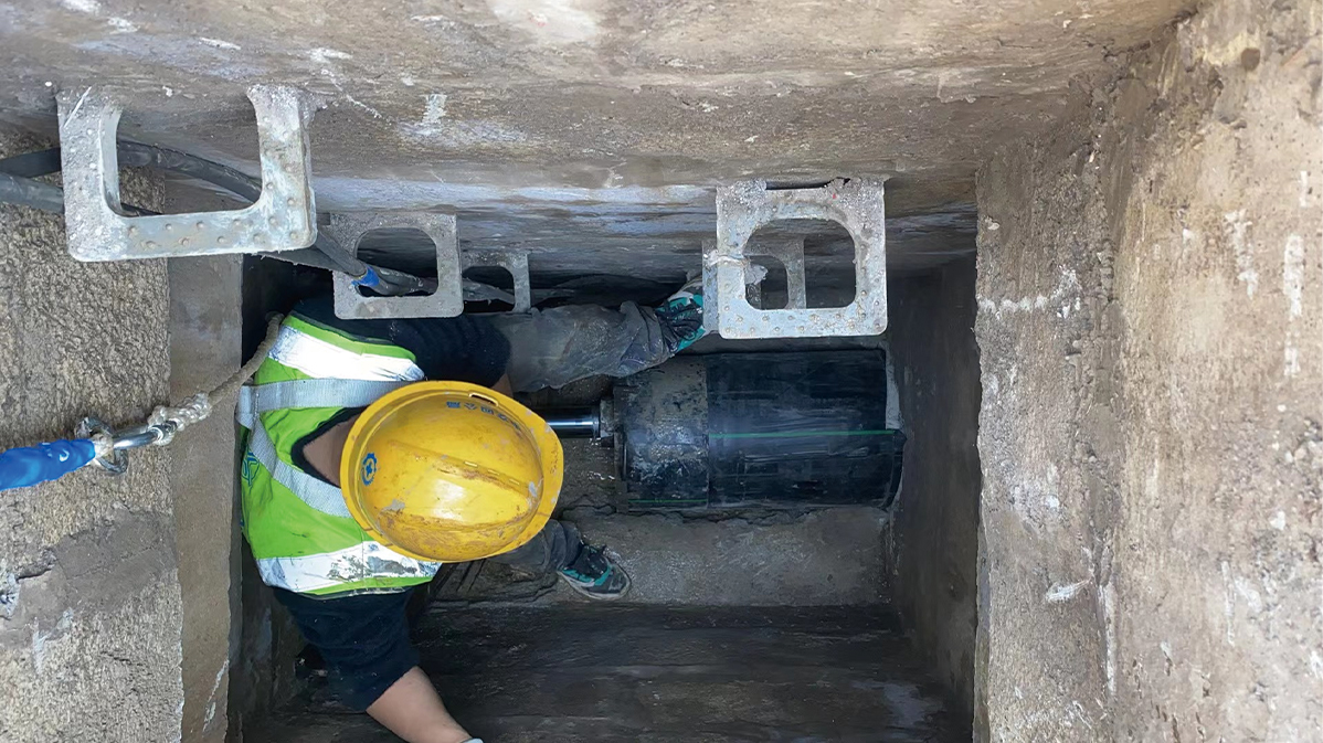 源汇HDPE短管内衬法